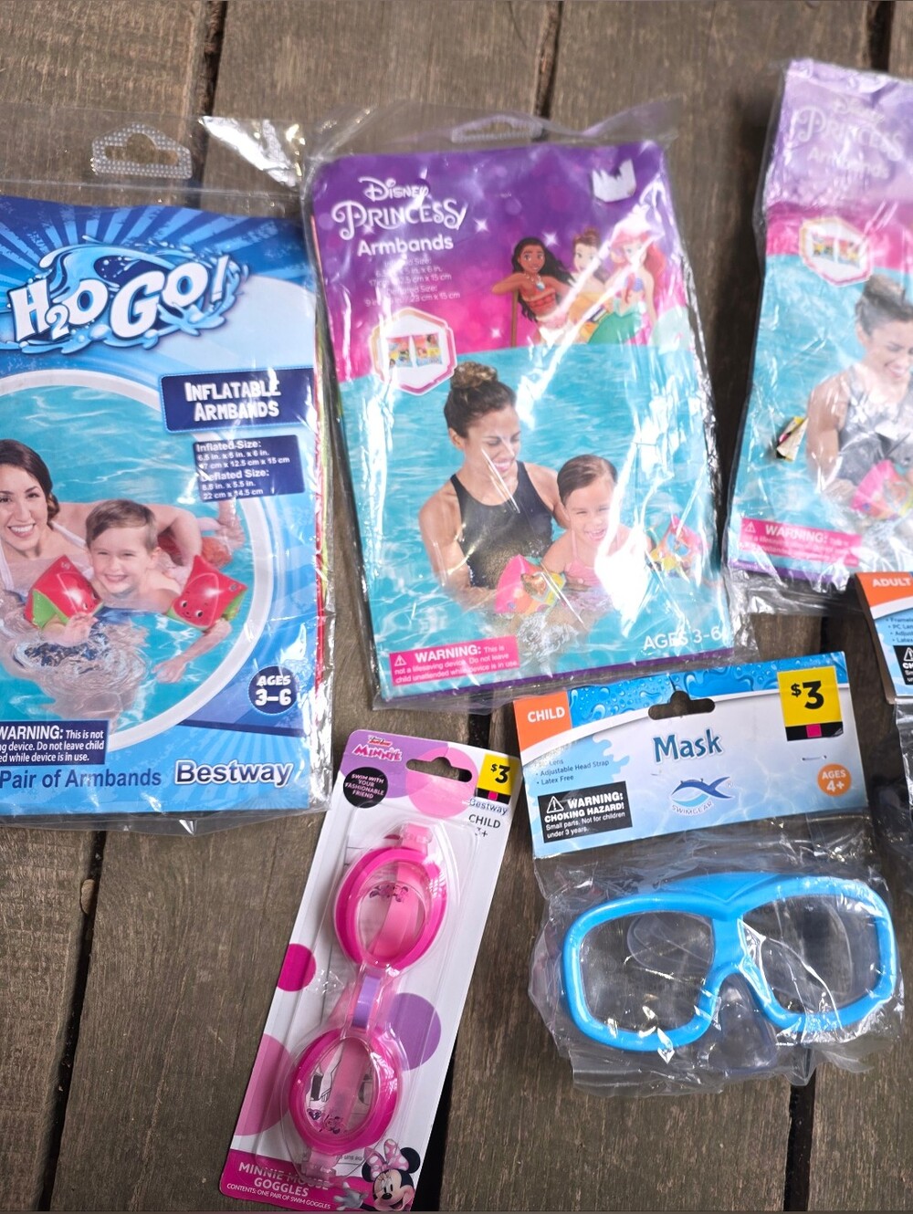 Bundle. Summer Swim Items. Kids & Adults. All NEW!!